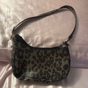 Leopard Print Shoulder Bag